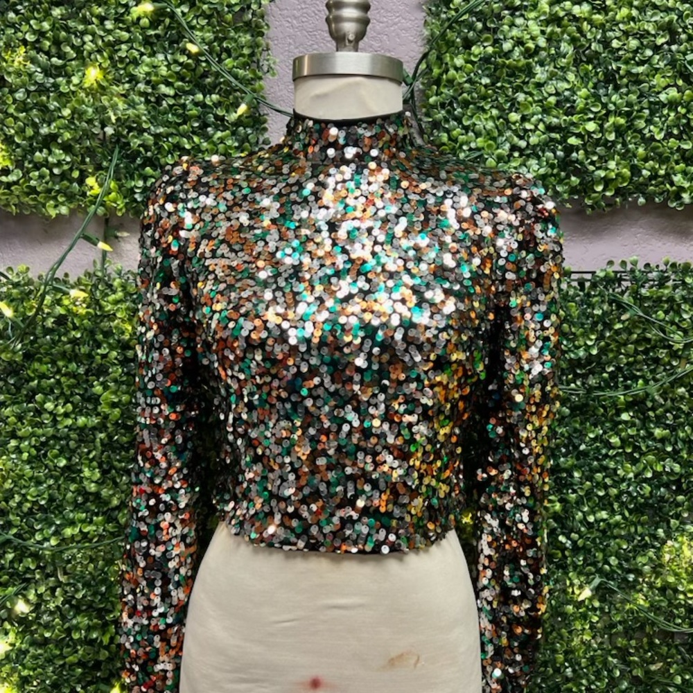 Sequins top